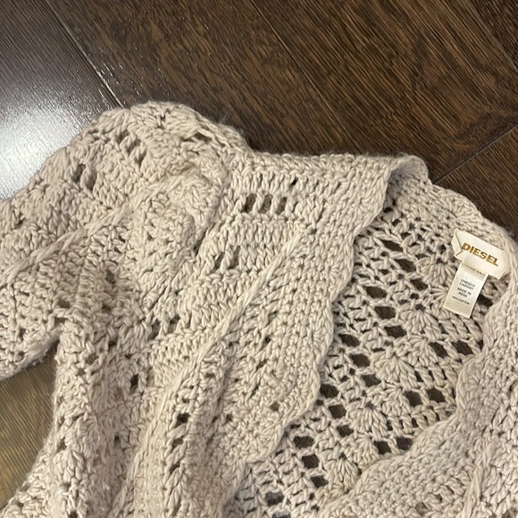 Diesel crochet cardigan XS - Picture 4 of 4